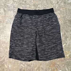 Lululemon Shorts Mens Large Black T.H.E. Linerless 11” Gym Running Yoga THE